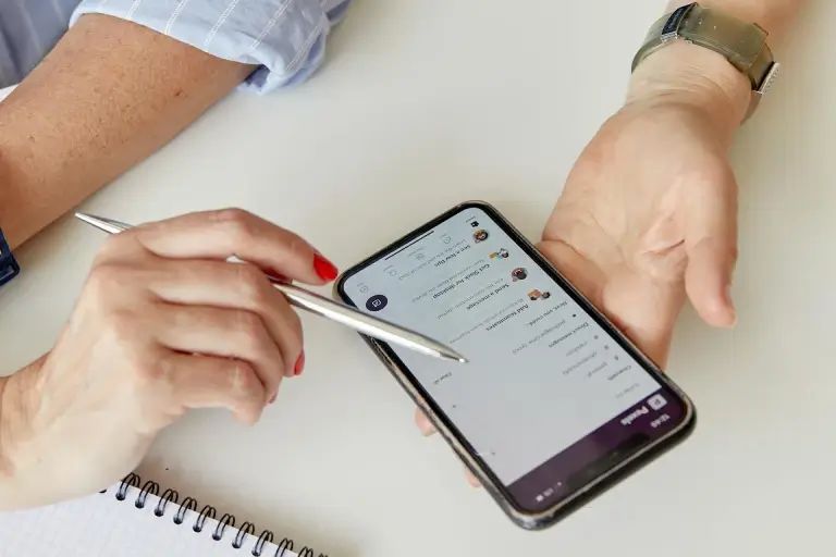 Phone with google reviews